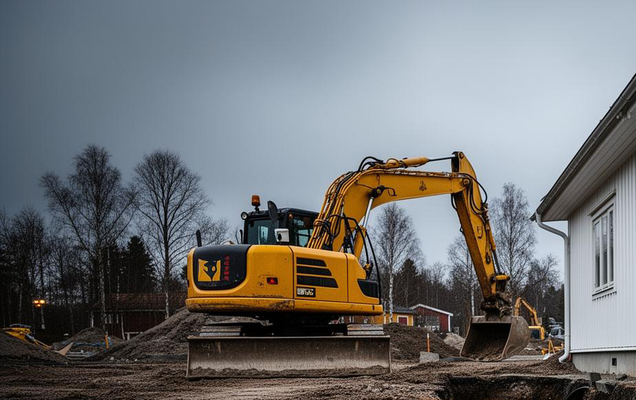 Dränering i Tranås